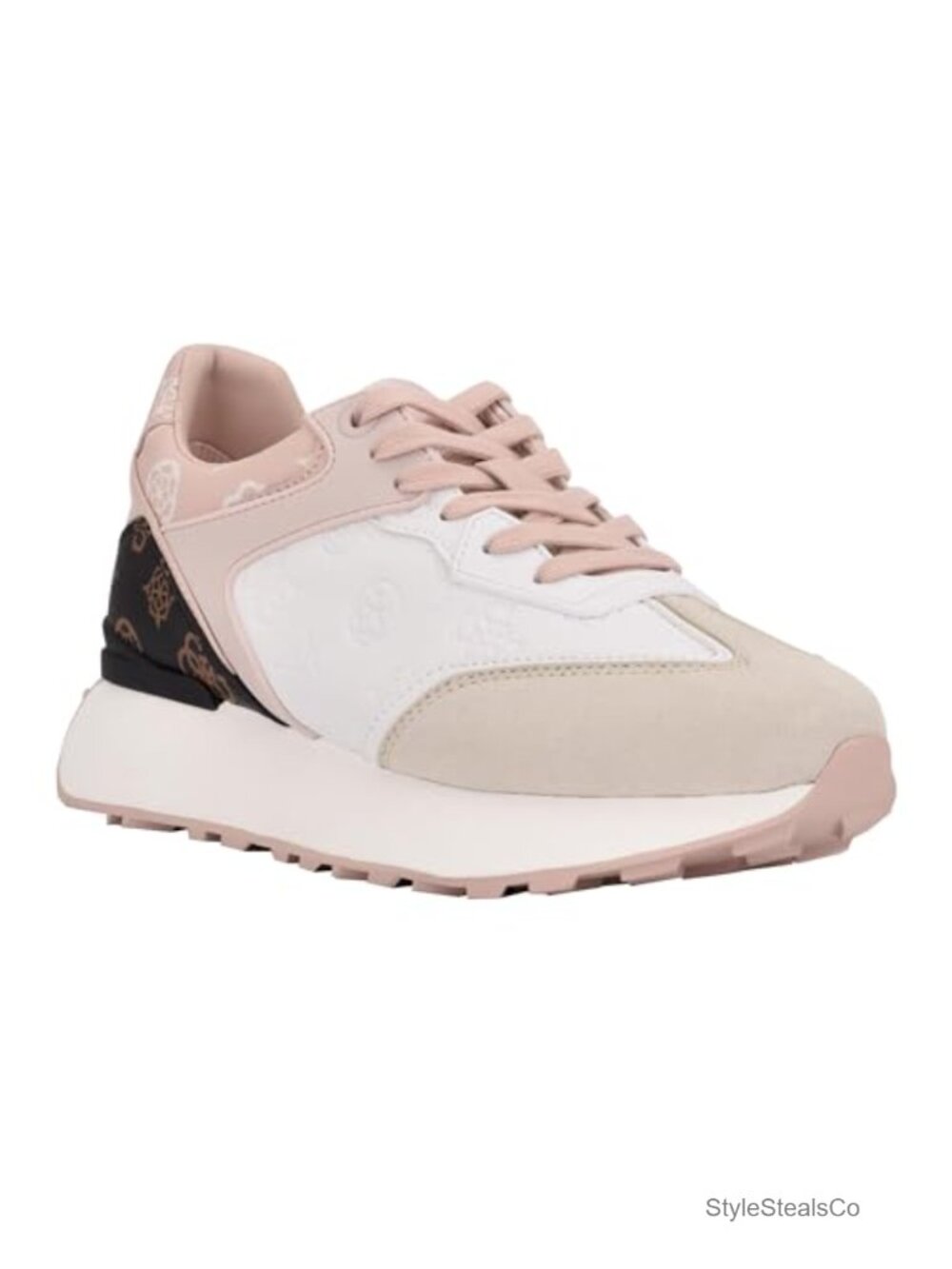 Luchia Lace-Up Retro Fashion Sneakers Cushioned Casual Shoes
